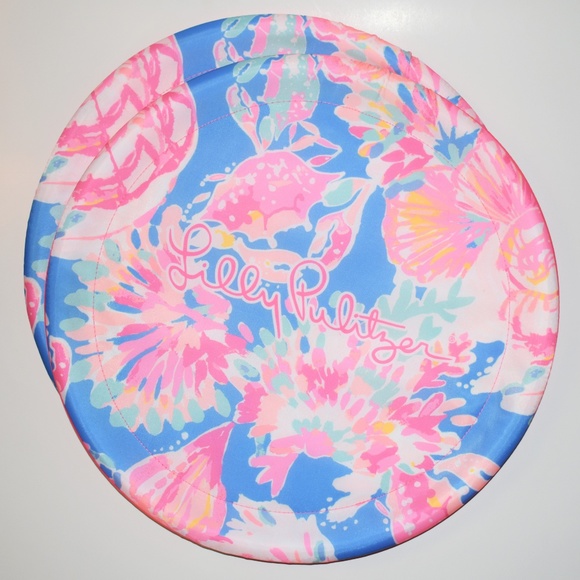 2pc Lilly Pulitzer BBBD Flying Pool Disk - Picture 2 of 7
